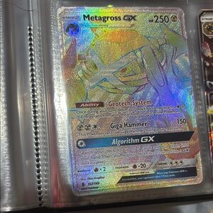 Metagross GX Holographic Pokémon Card
